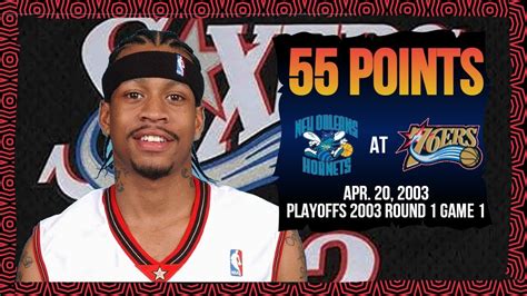 Allen Iverson Playoffs Game Log .